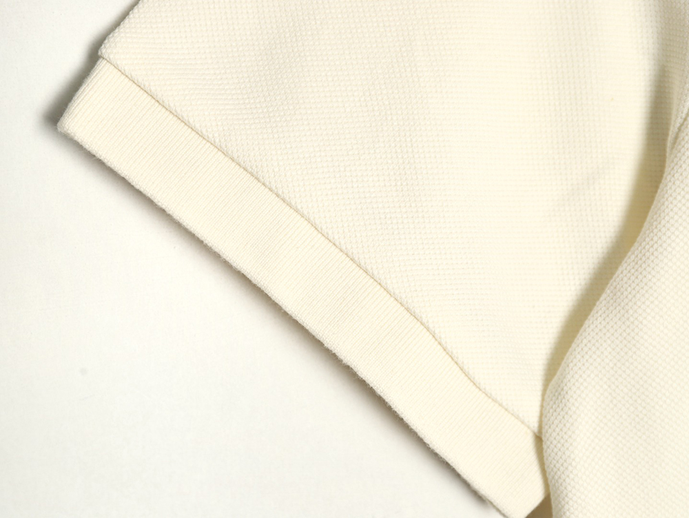 Gucci simple lettering short-sleeved POLO shirt
