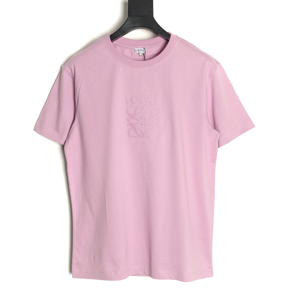 Loewe chest large embroidery short sleeve T-shirt