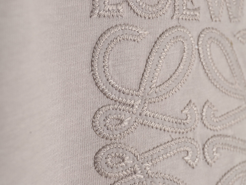 Loewe chest large embroidery short sleeve T-shirt TSK1