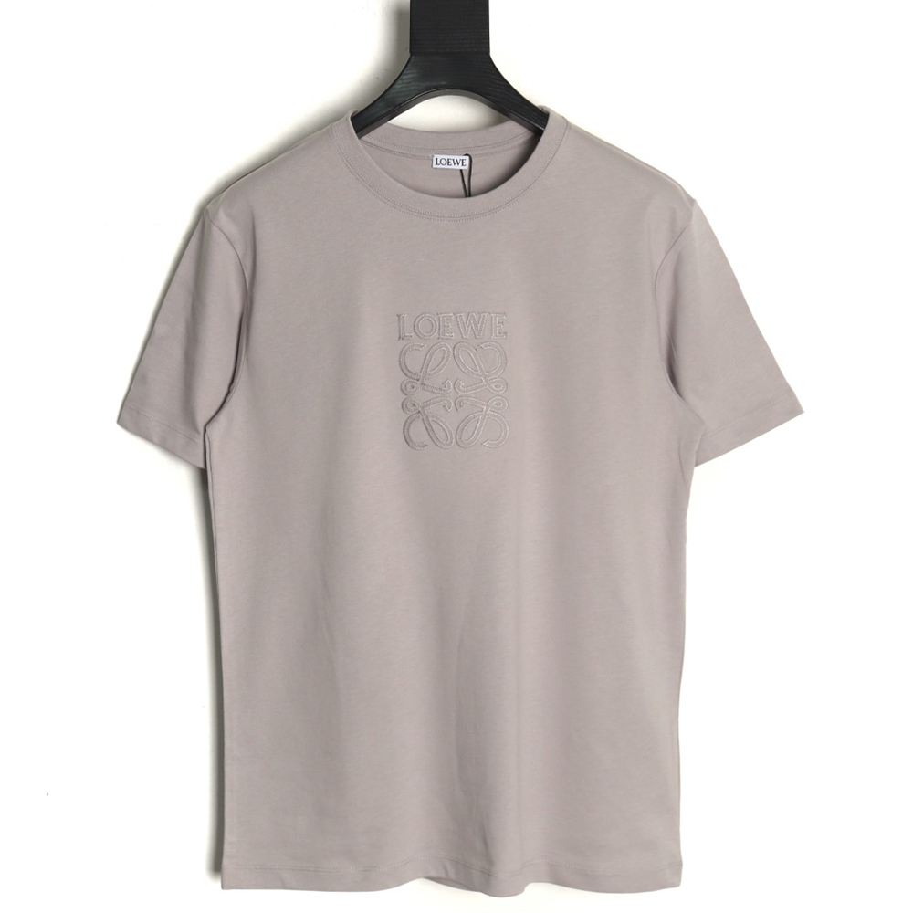 Loewe chest large embroidery short sleeve T-shirt TSK1