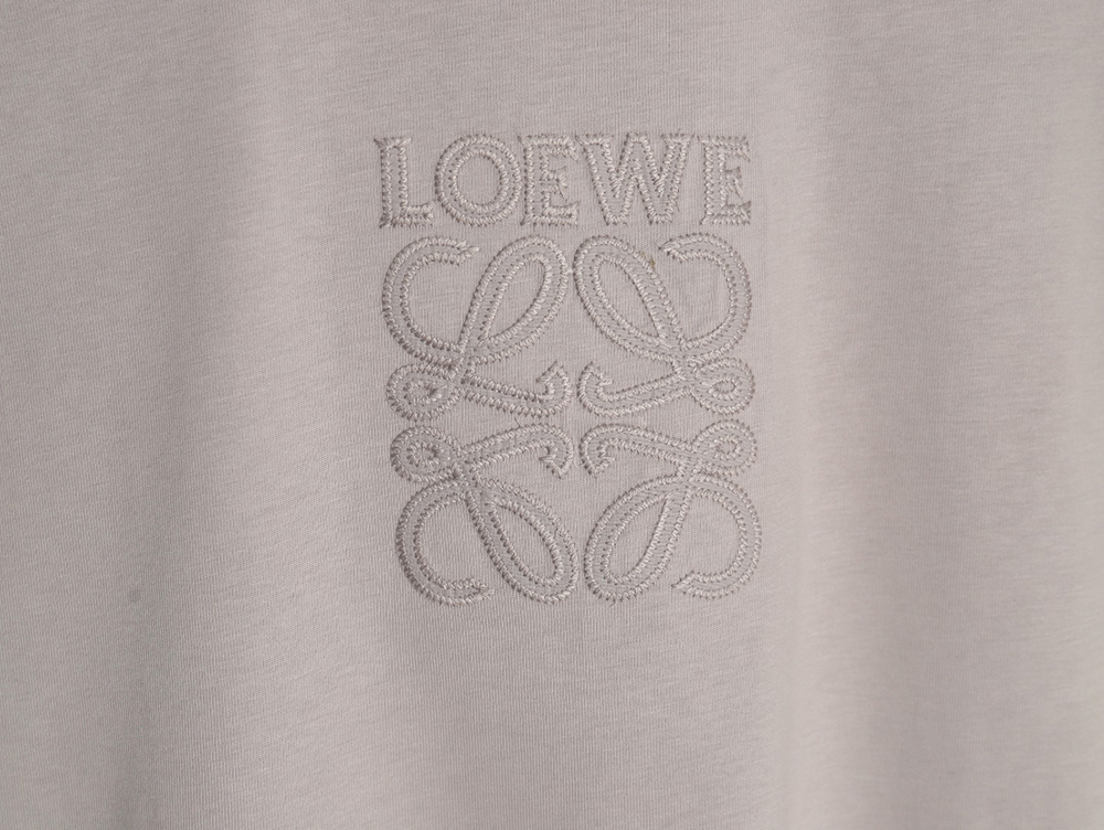 Loewe chest large embroidery short sleeve T-shirt TSK1