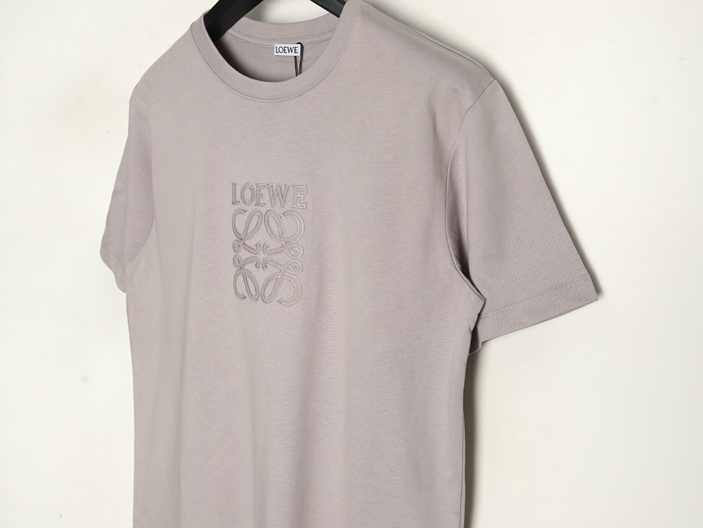 Loewe chest large embroidery short sleeve T-shirt TSK1