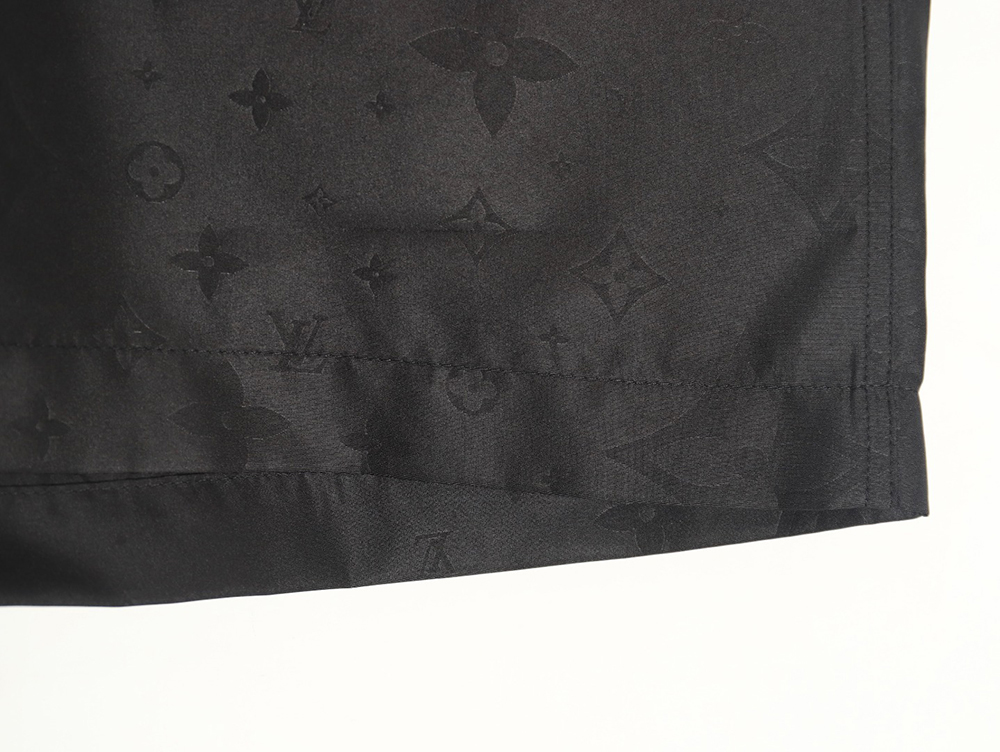 Louis Vuitton dark pattern all over print nylon beach shorts TSK1