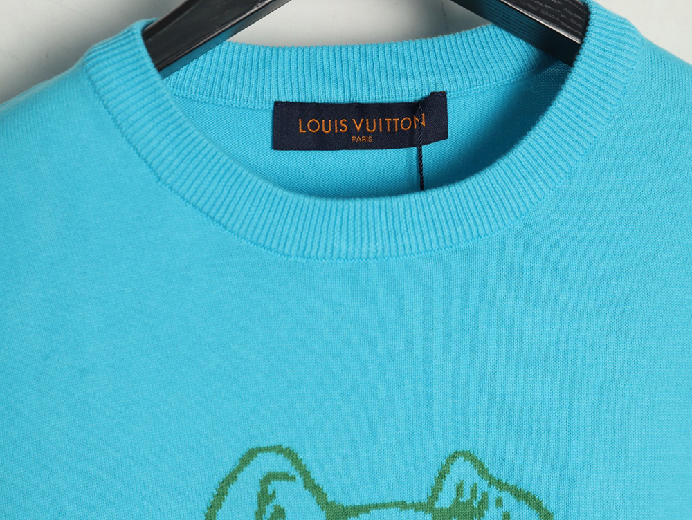 Louis Vuitton Puppy jacquard knit short sleeves