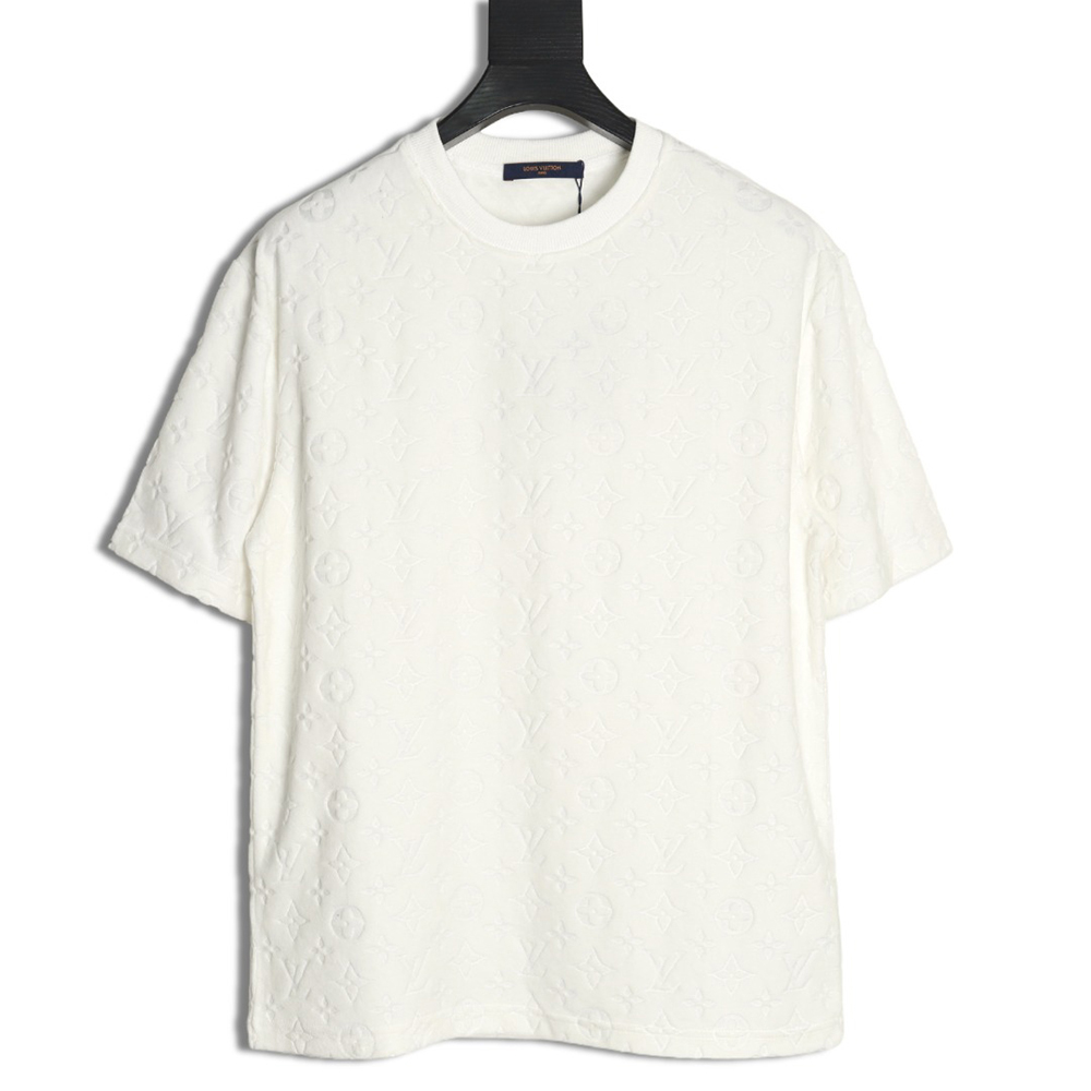 Louis Vuitton towel flocked presbyopia jacquard short sleeves