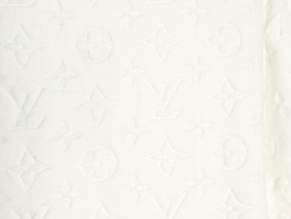 Louis Vuitton towel flocked presbyopia jacquard short sleeves
