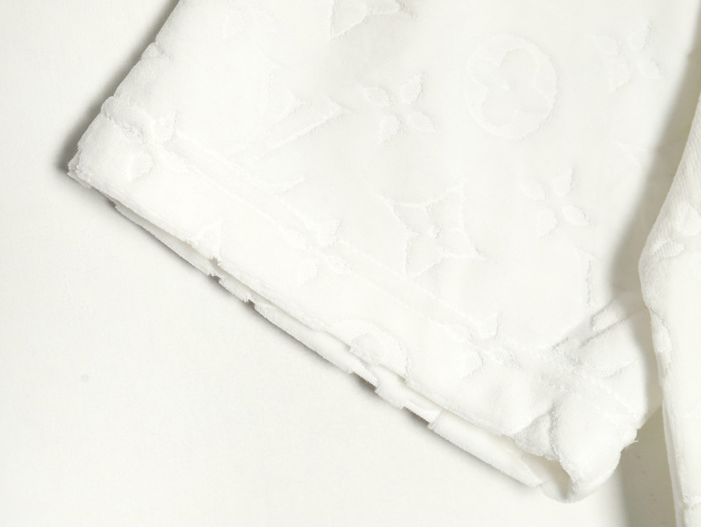 Louis Vuitton towel flocked presbyopia jacquard short sleeves