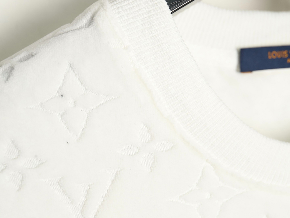 Louis Vuitton towel flocked presbyopia jacquard short sleeves