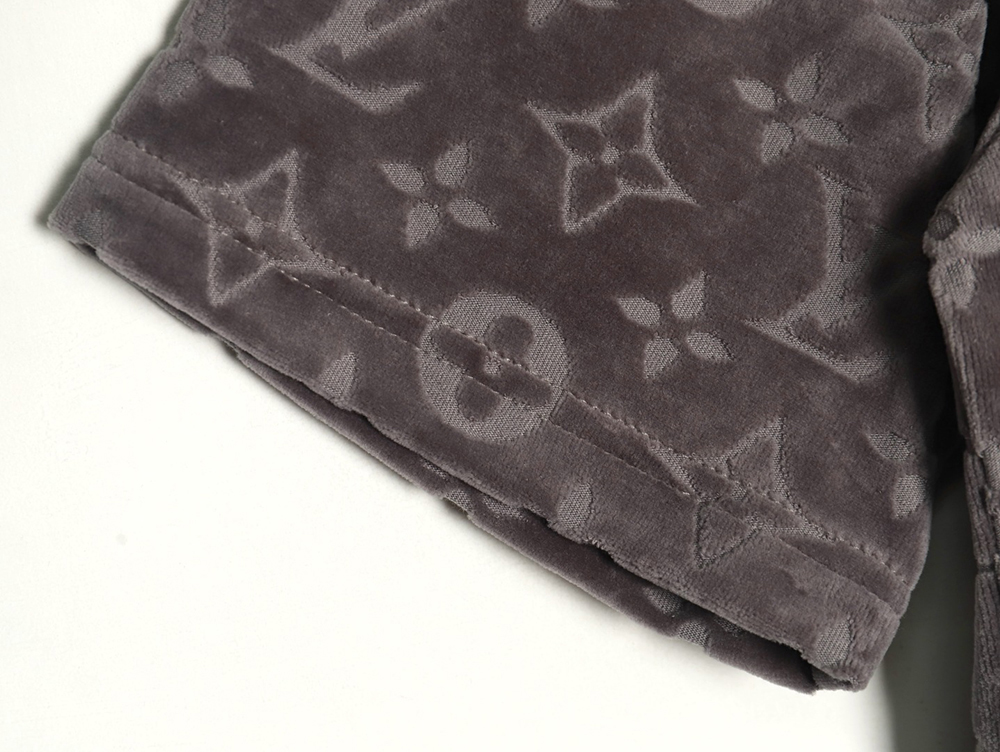 Louis Vuitton towel flocked presbyopia jacquard short sleeves TSK1