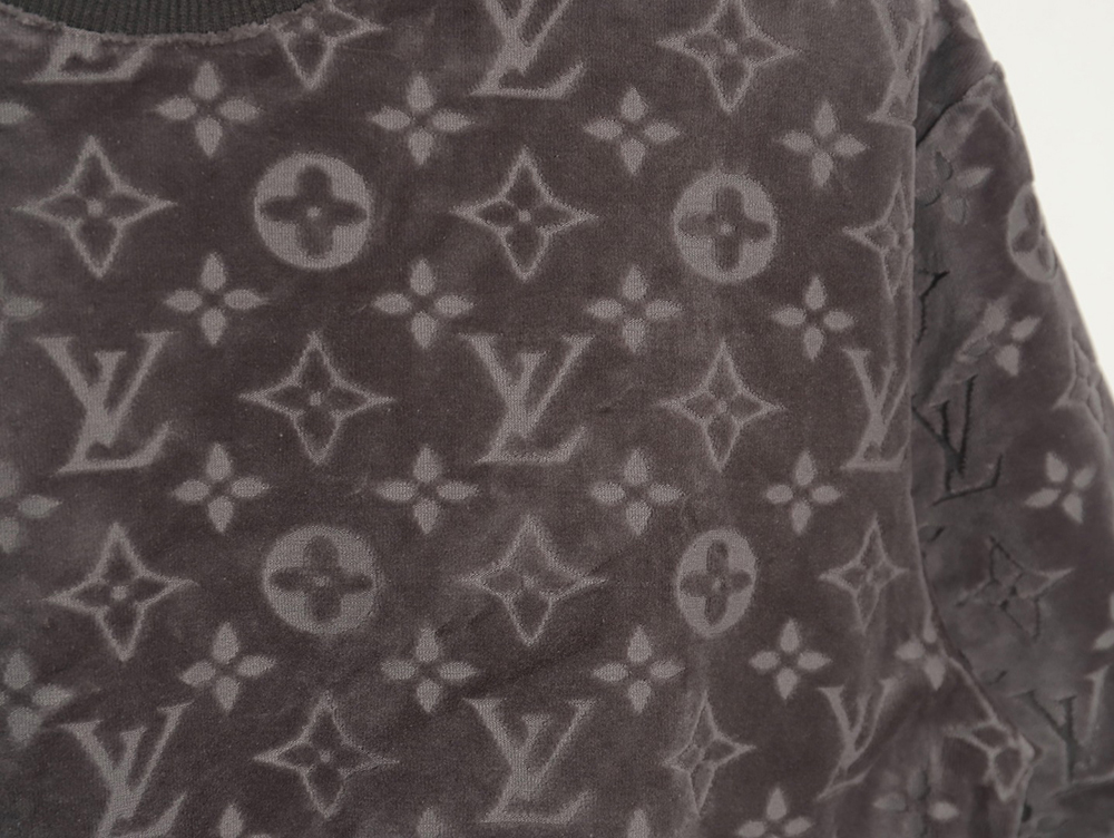 Louis Vuitton towel flocked presbyopia jacquard short sleeves TSK1