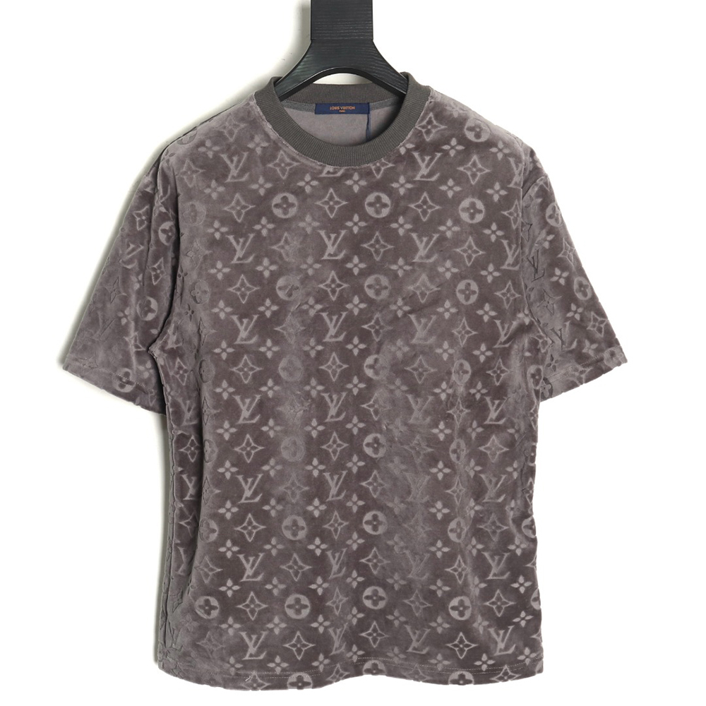 Louis Vuitton towel flocked presbyopia jacquard short sleeves TSK1