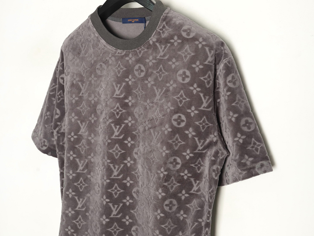 Louis Vuitton towel flocked presbyopia jacquard short sleeves TSK1
