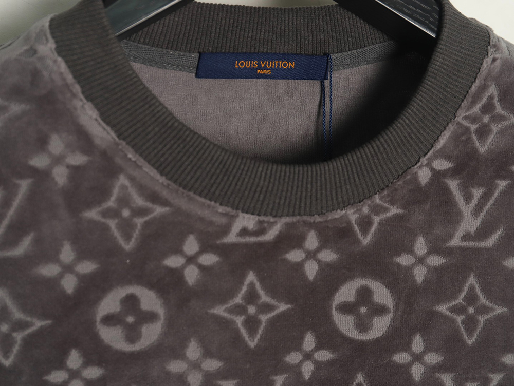 Louis Vuitton towel flocked presbyopia jacquard short sleeves TSK1