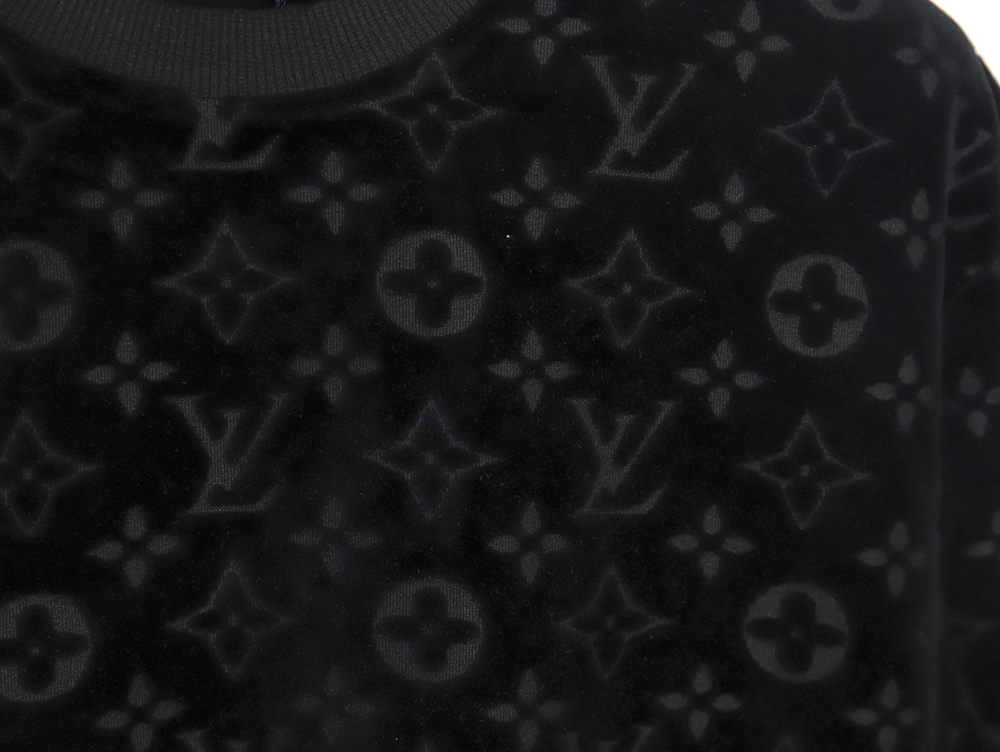 Louis Vuitton towel flocked presbyopia jacquard short sleeves TSK2