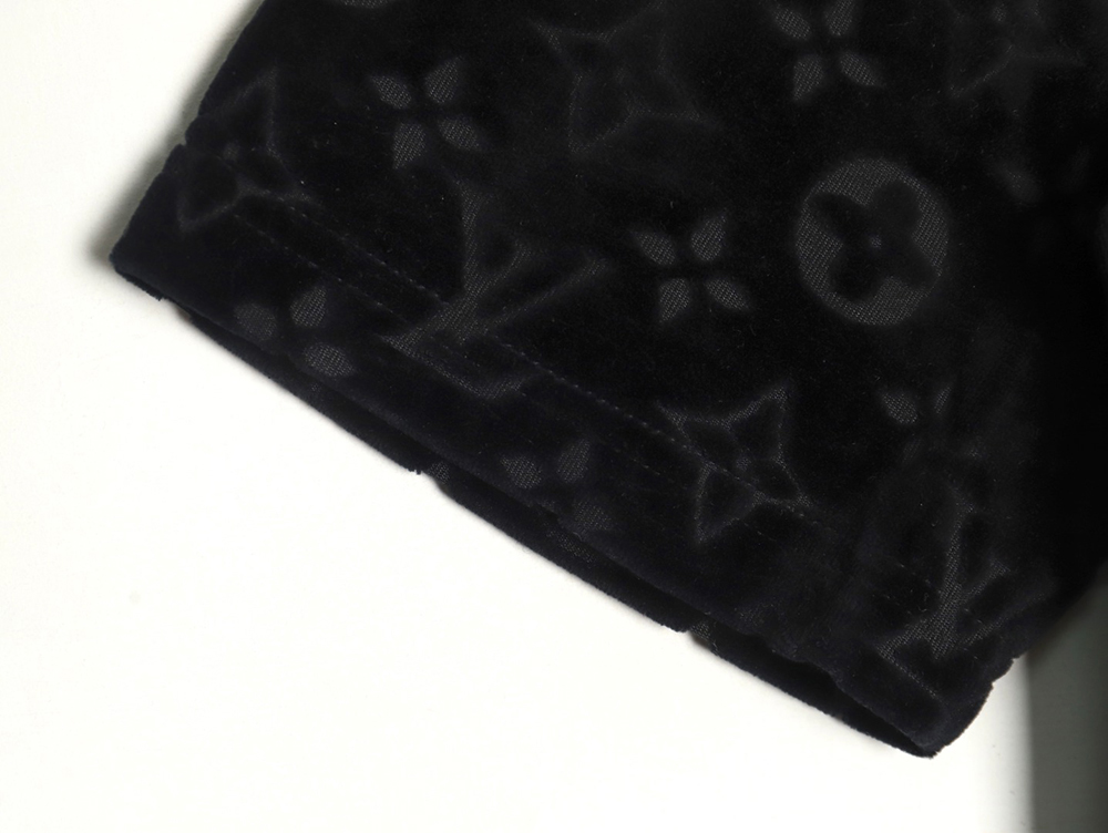 Louis Vuitton towel flocked presbyopia jacquard short sleeves TSK2