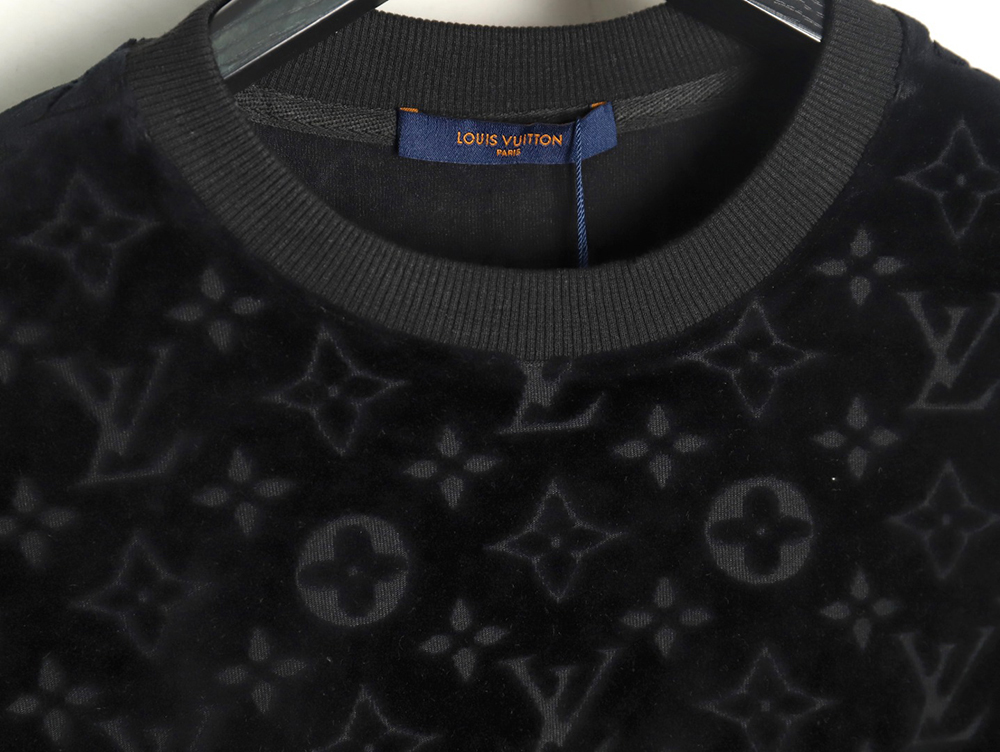 Louis Vuitton towel flocked presbyopia jacquard short sleeves TSK2