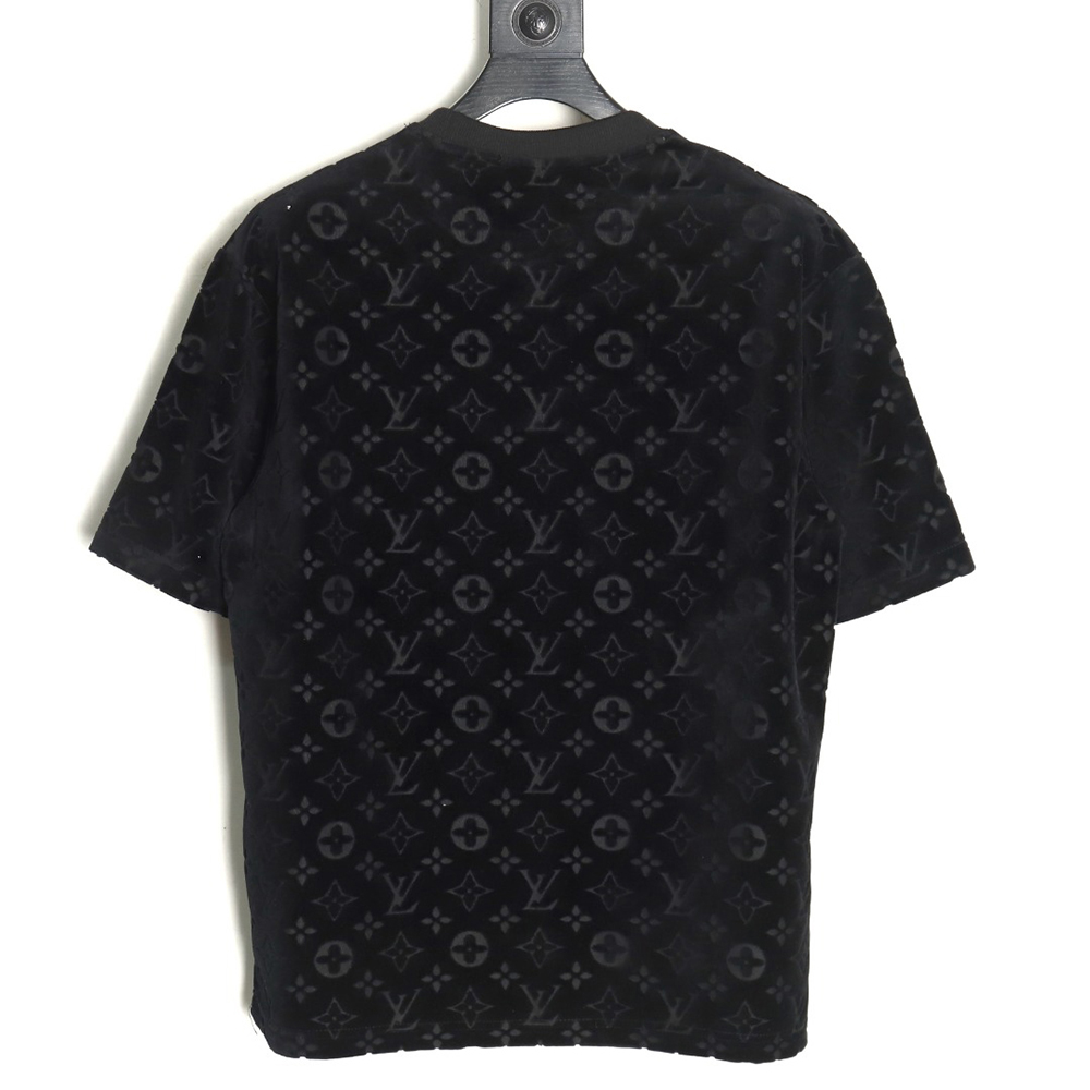 Louis Vuitton towel flocked presbyopia jacquard short sleeves TSK2