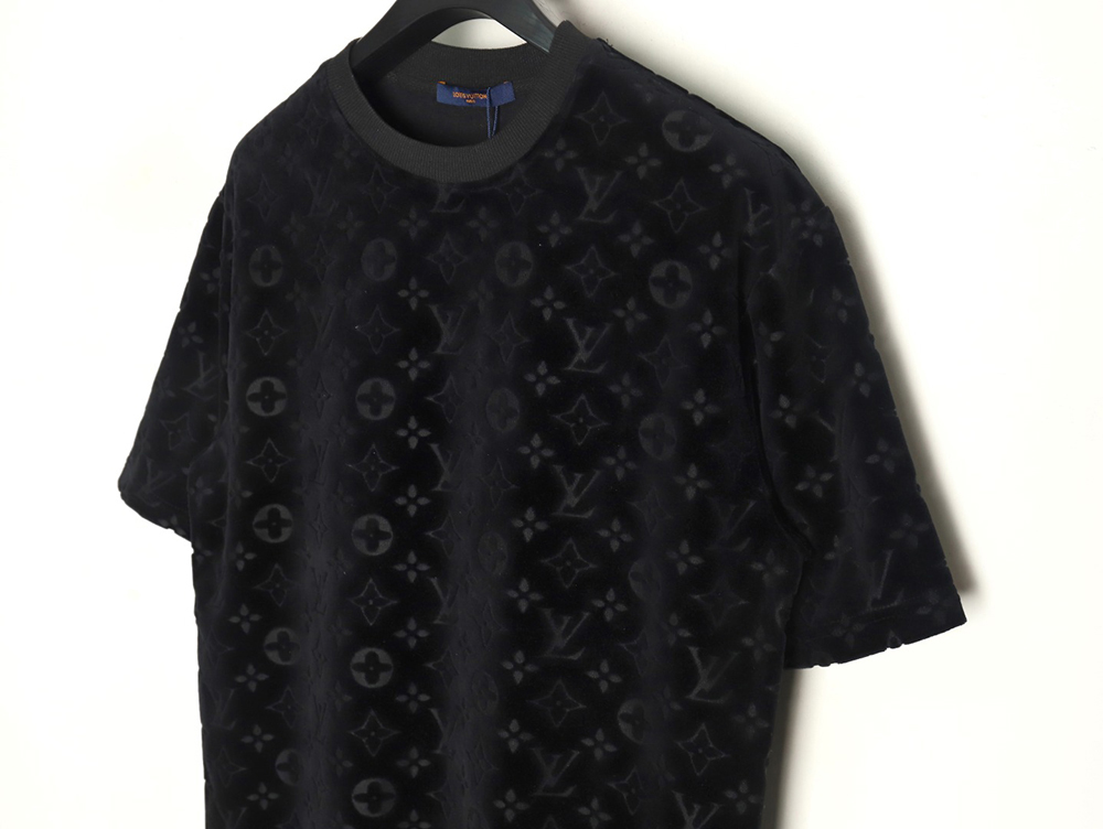 Louis Vuitton towel flocked presbyopia jacquard short sleeves TSK2