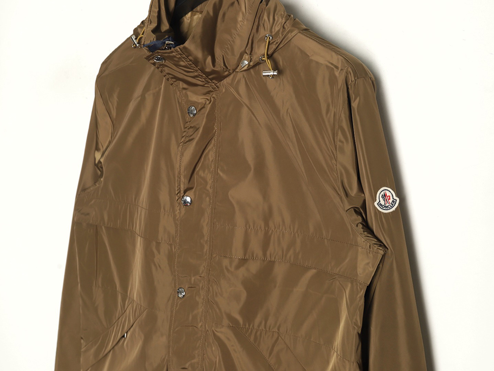 Moncler work style lightweight hooded jacket