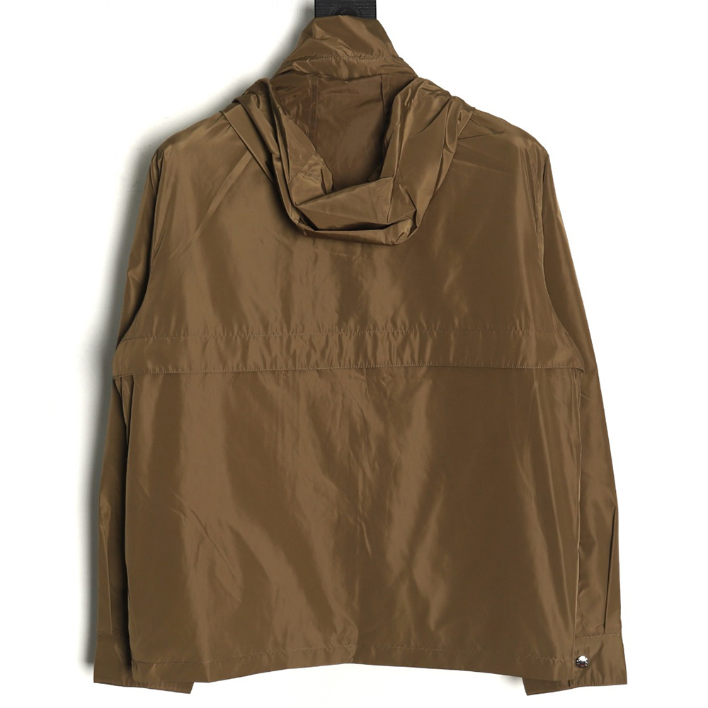 Moncler work style lightweight hooded jacket