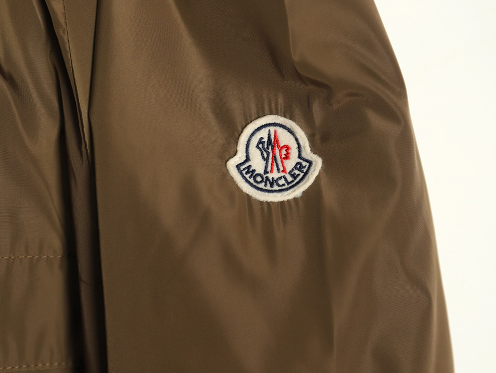 Moncler work style lightweight hooded jacket