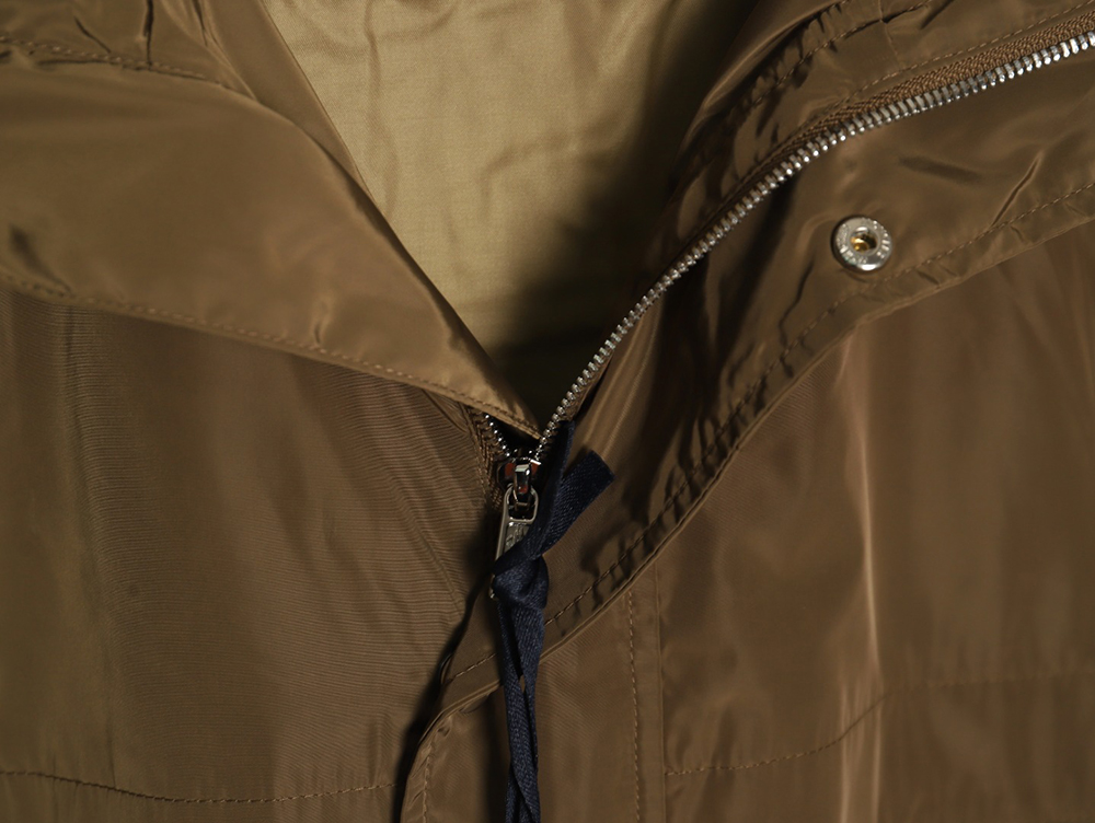 Moncler work style lightweight hooded jacket