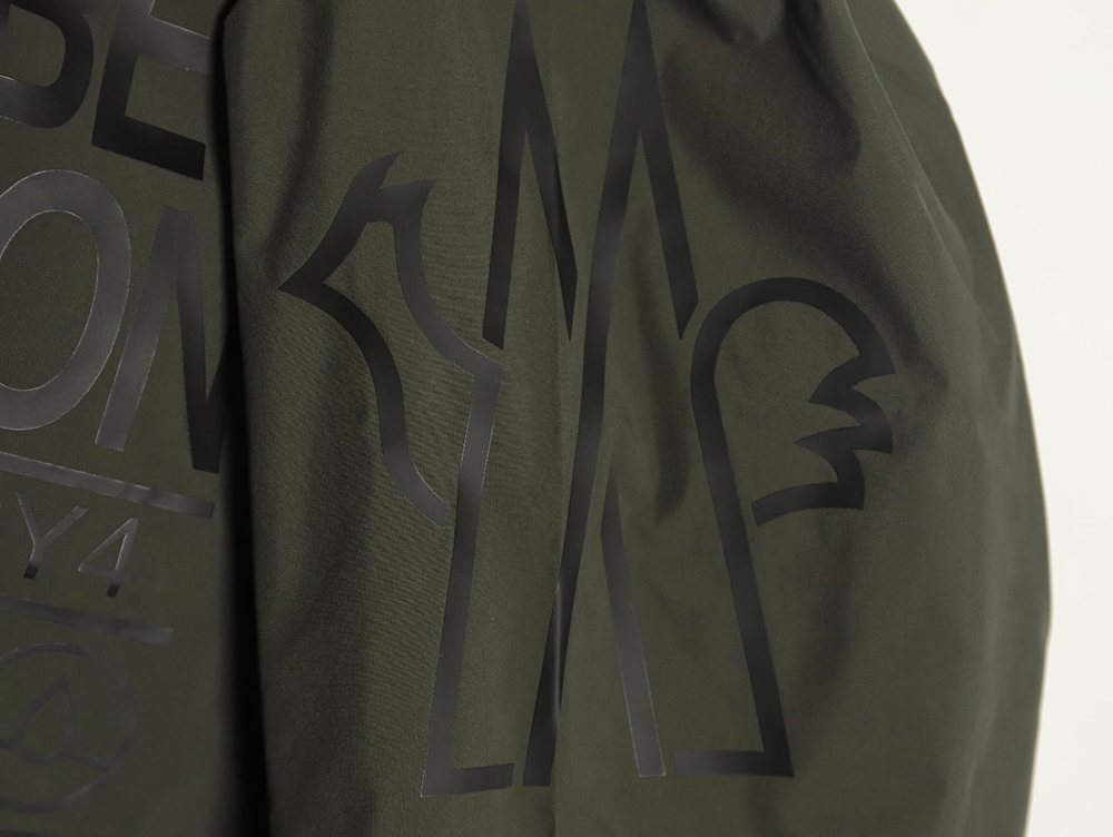 Moncler Chest Lettering Print Light Jacket