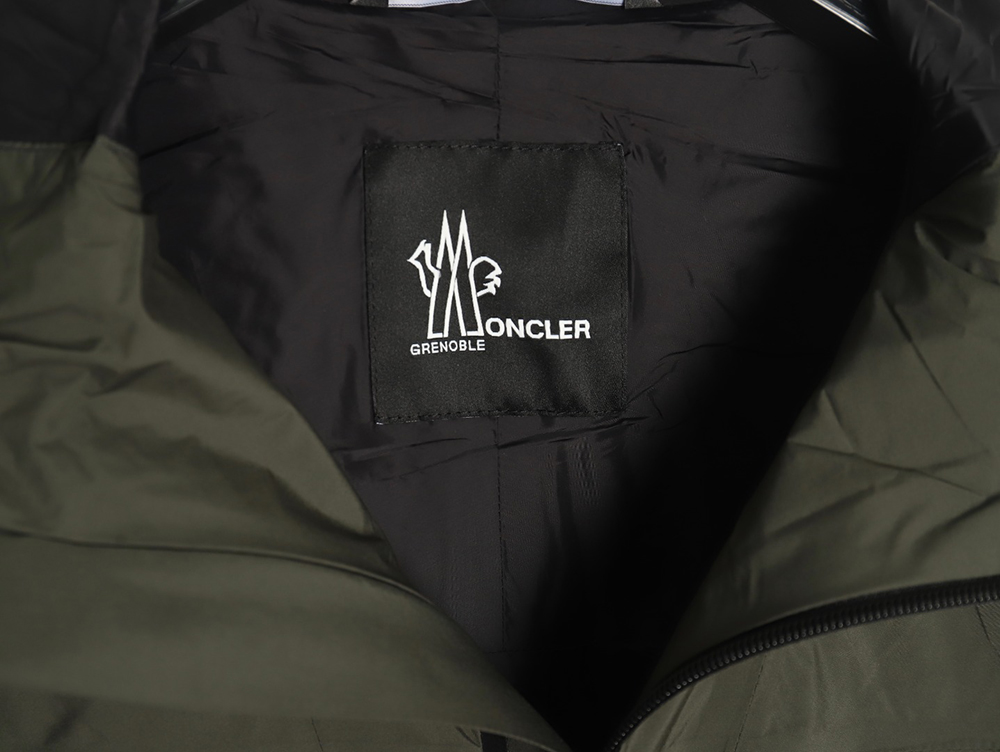 Moncler Chest Lettering Print Light Jacket
