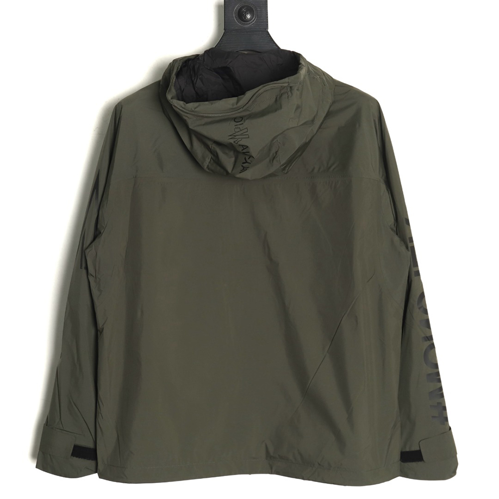 Moncler Chest Lettering Print Light Jacket