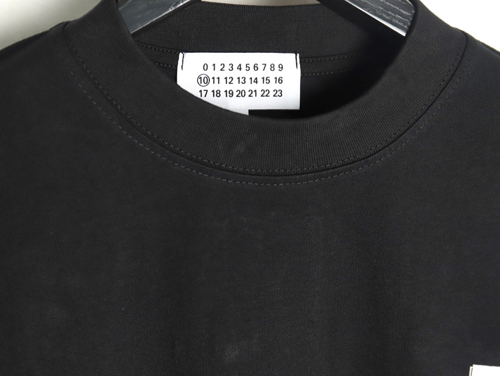 Maison Margiela Badge Print Short Sleeve T-Shirt
