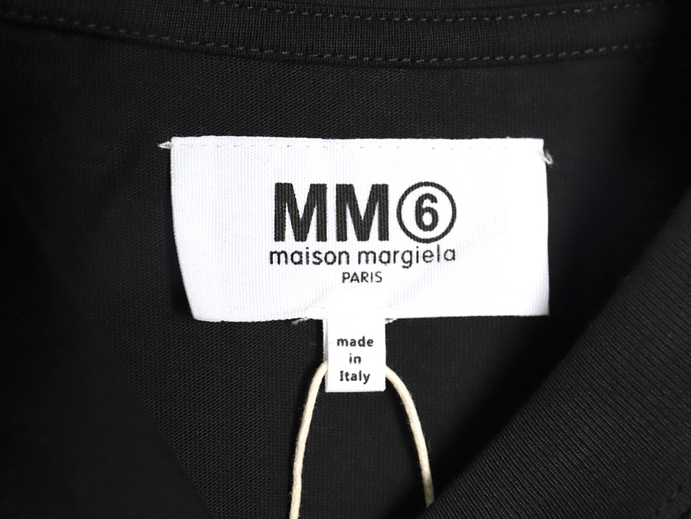 Maison Margiela zip-up short-sleeved T-shirt
