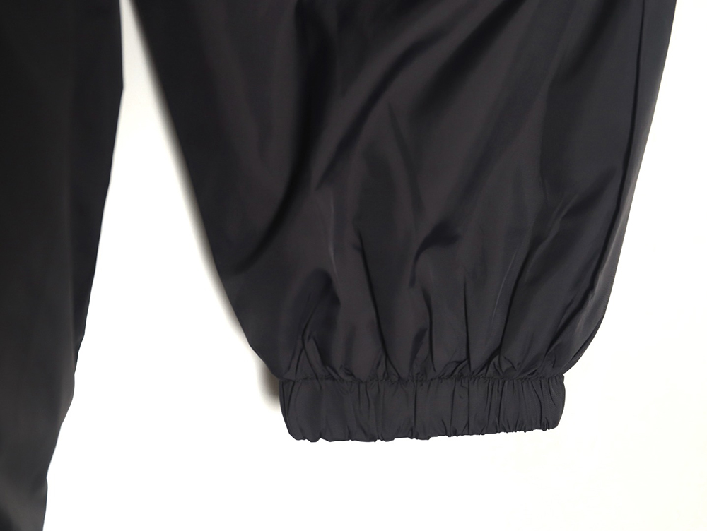 Balenciaga patchwork slogan windbreaker jacket