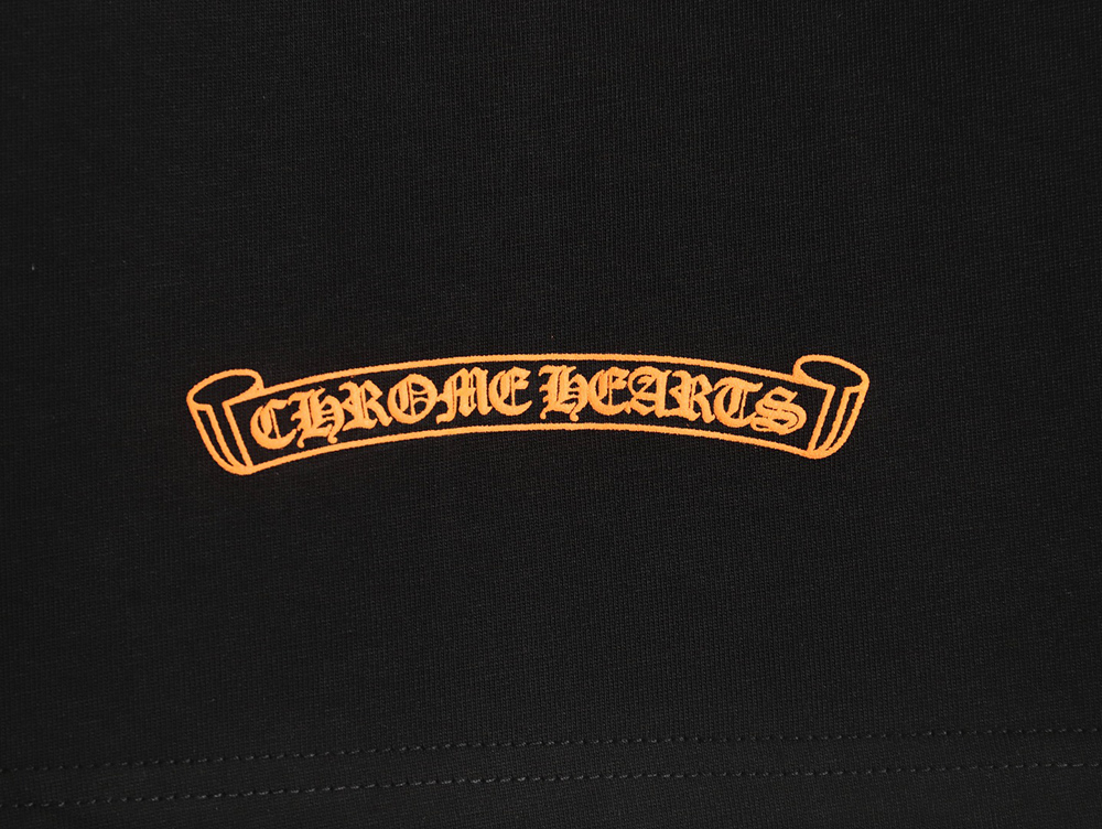 Chrome hearts horseshoe print short-sleeved T-shirt