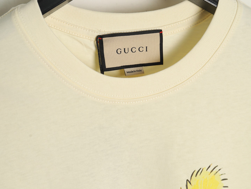 Gucci funny cartoon print round neck short sleeves