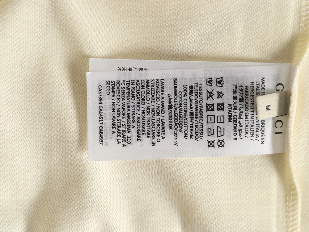 Gucci funny cartoon print round neck short sleeves TSK1