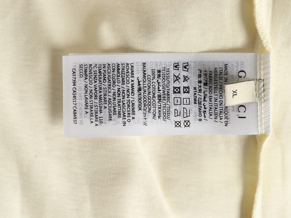 Gucci funny cartoon print round neck short sleeves TSK2