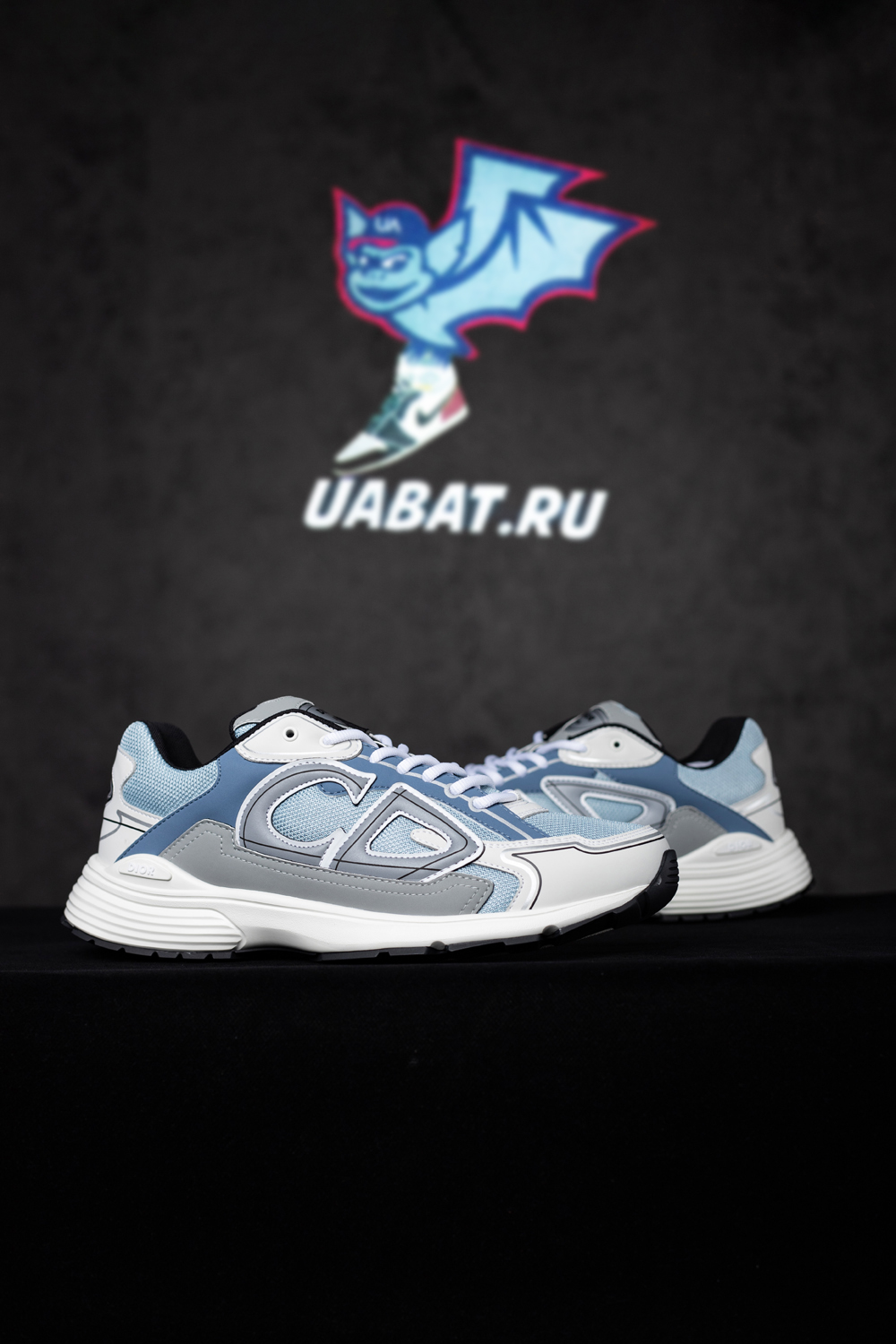 B30 Sneaker Light Blue Mesh and Blue