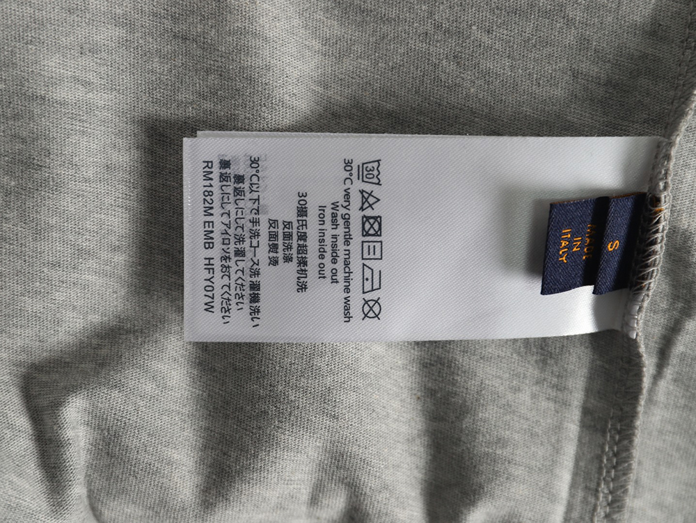 Louis Vuitton small embroidery Logo short-sleeved T-shirt