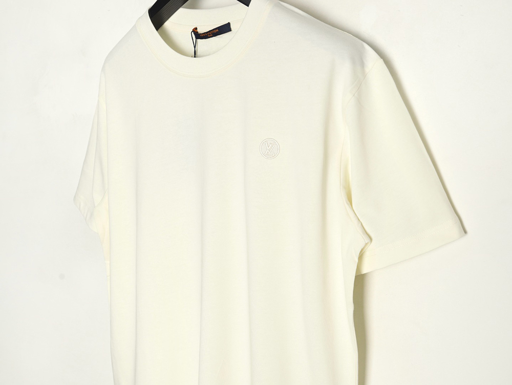 Louis Vuitton small embroidery Logo short-sleeved T-shirt TSK1