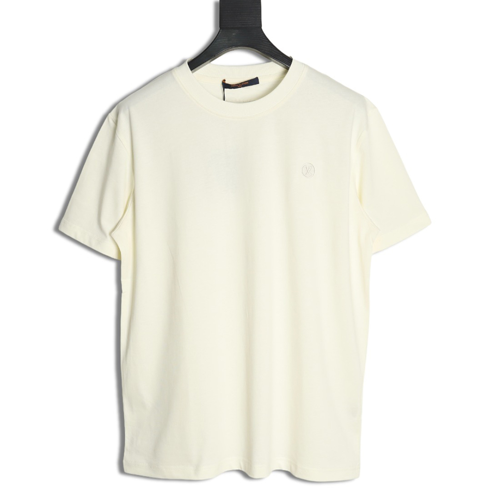Louis Vuitton small embroidery Logo short-sleeved T-shirt TSK1