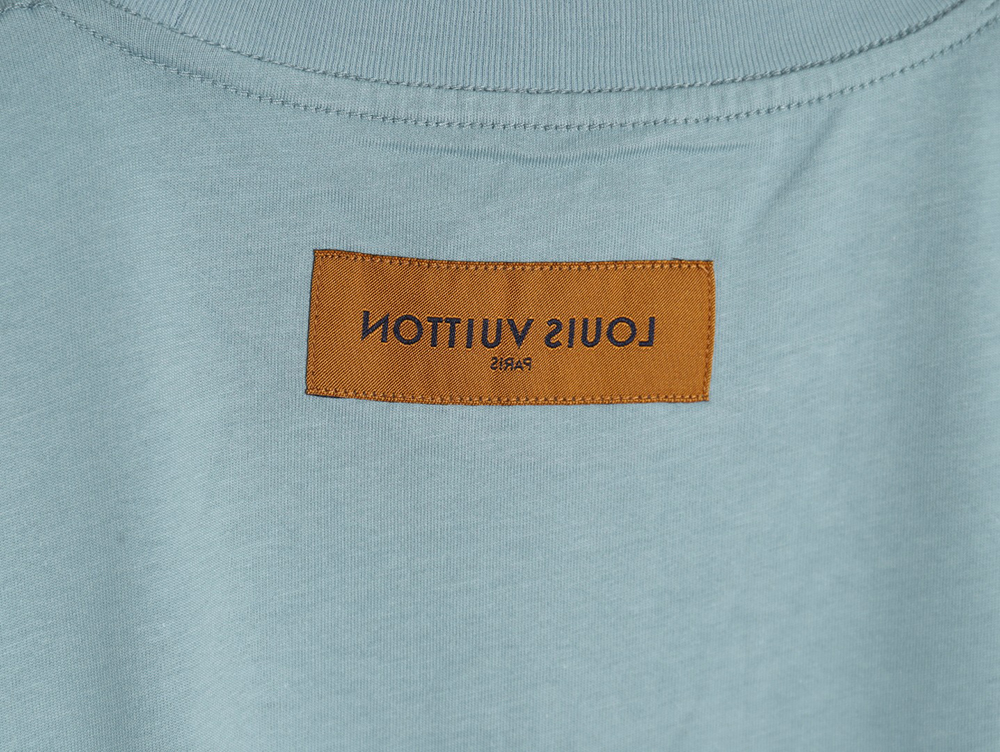 Louis Vuitton small embroidery Logo short-sleeved T-shirt TSK2