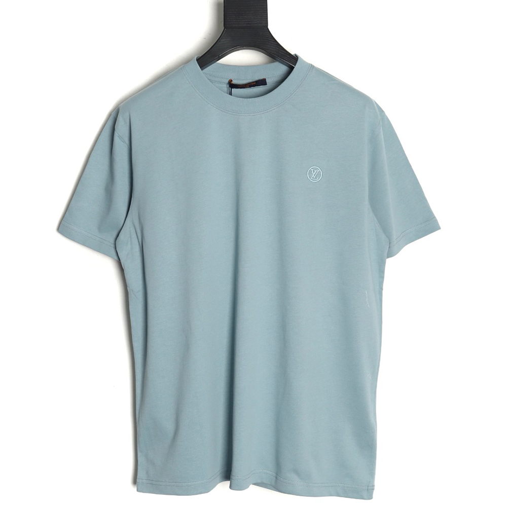Louis Vuitton small embroidery Logo short-sleeved T-shirt TSK2