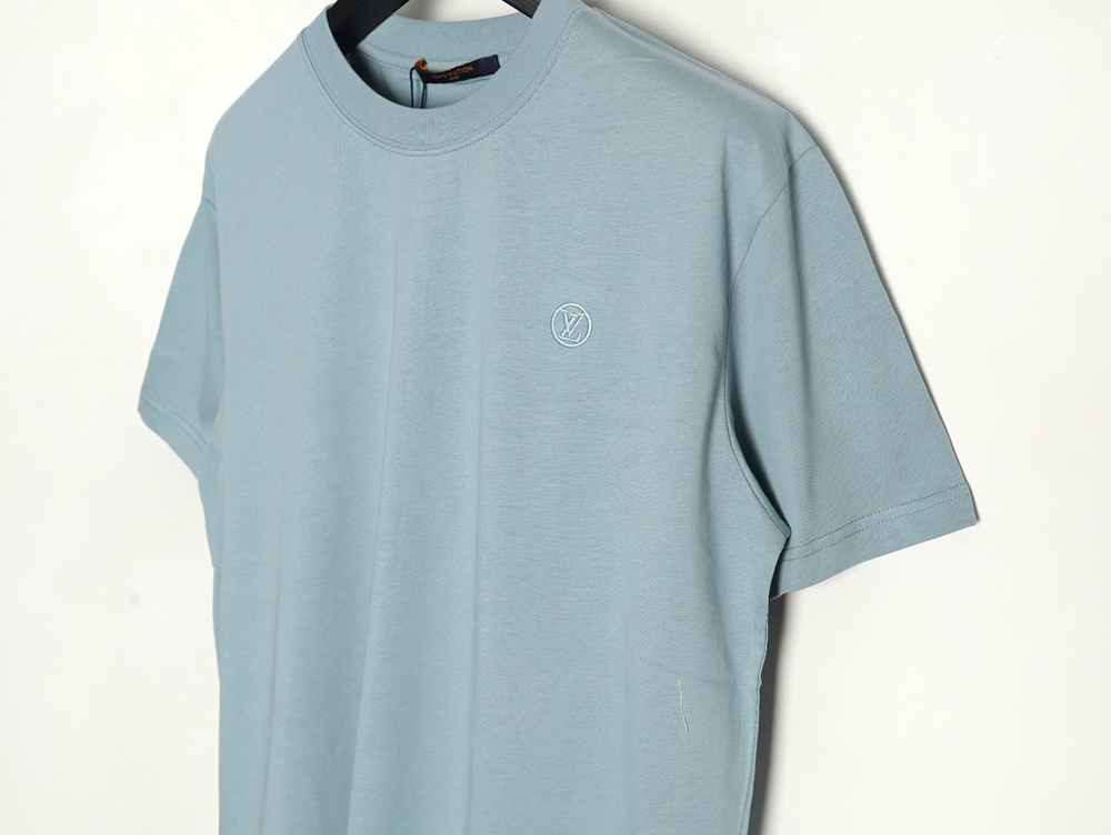 Louis Vuitton small embroidery Logo short-sleeved T-shirt TSK2