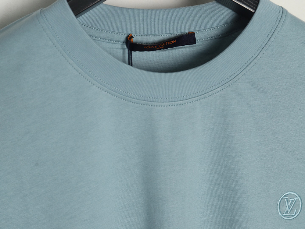 Louis Vuitton small embroidery Logo short-sleeved T-shirt TSK2