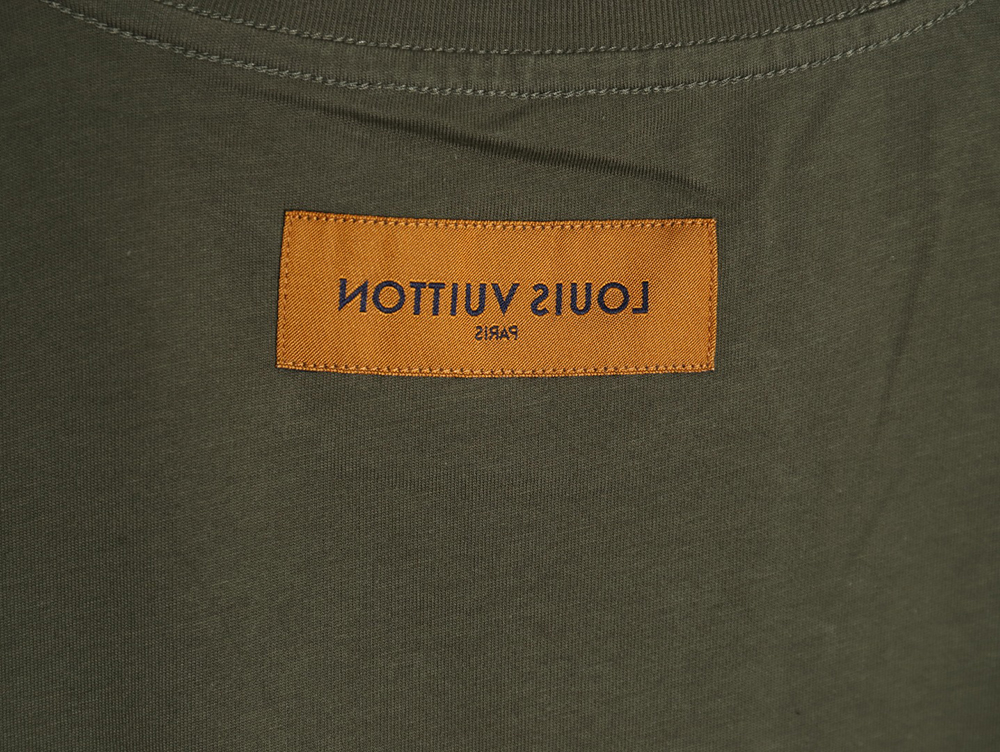 Louis Vuitton small embroidery Logo short-sleeved T-shirt TSK3