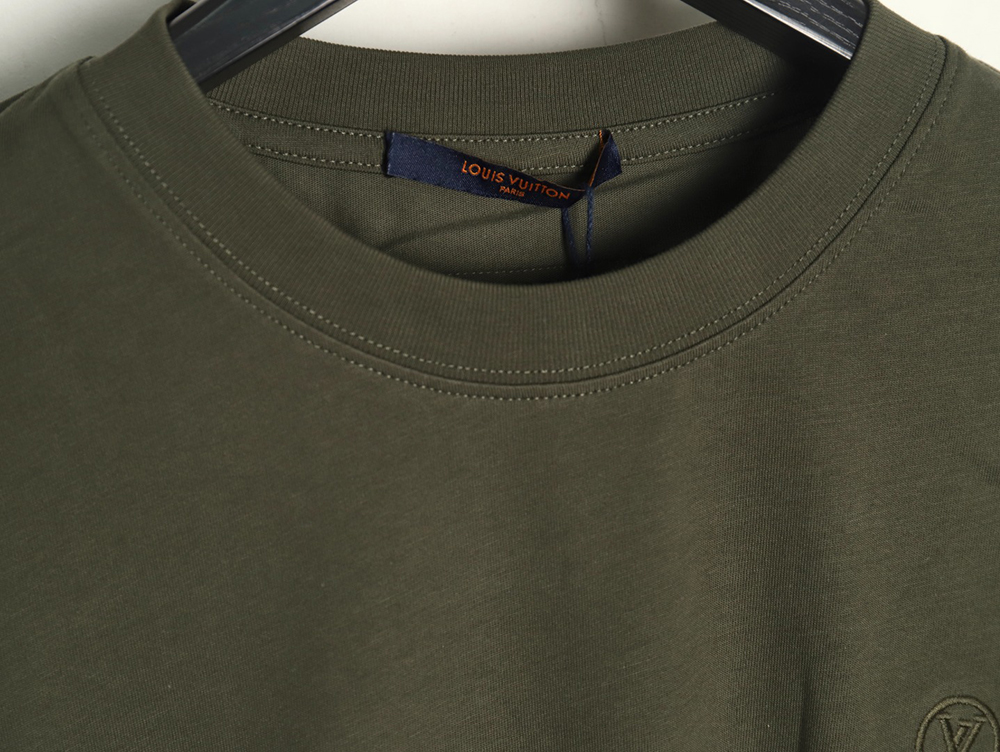 Louis Vuitton small embroidery Logo short-sleeved T-shirt TSK3