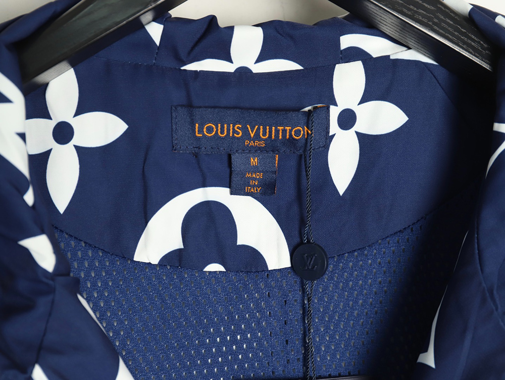 Louis Vuitton all over print monogram trench coat