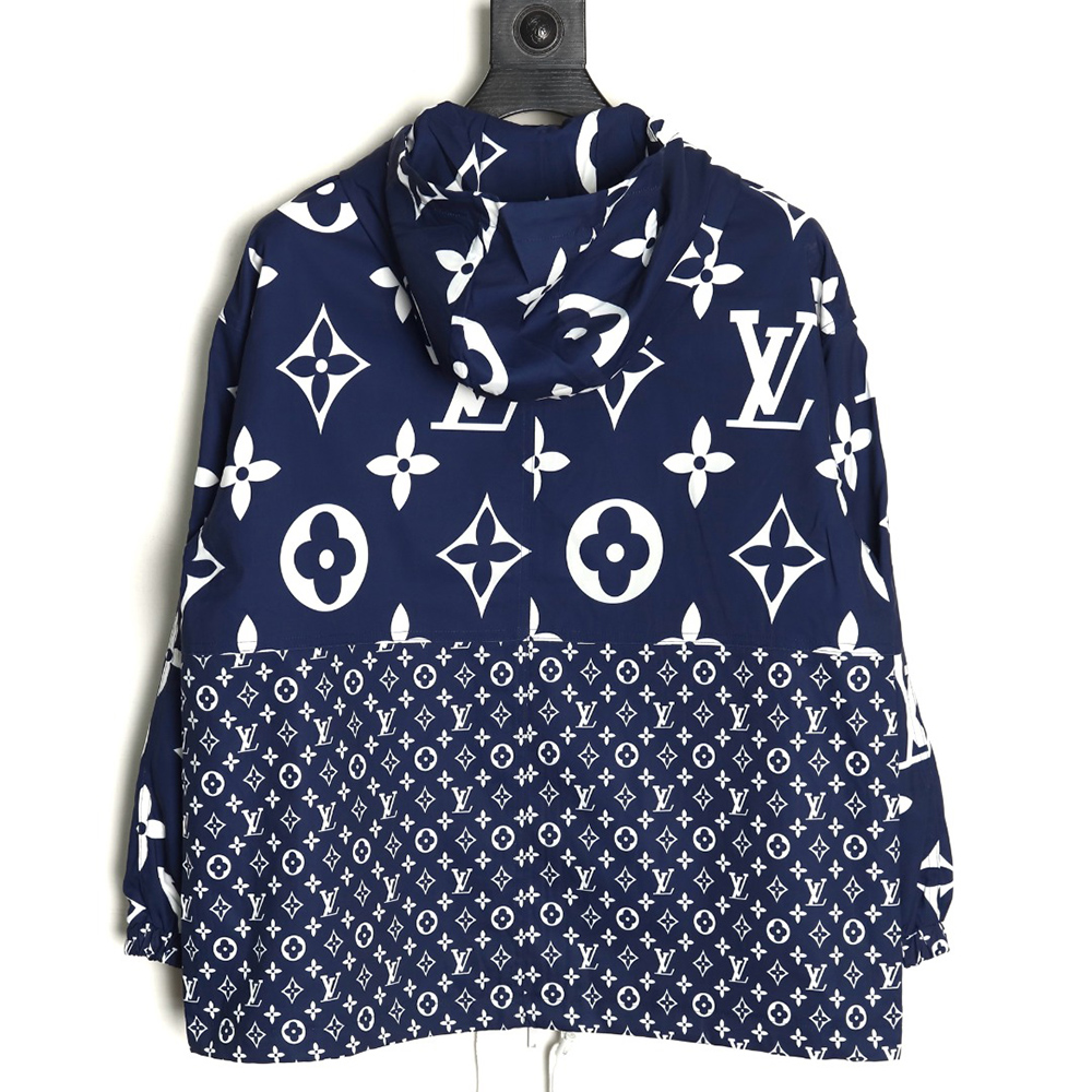 Louis Vuitton all over print monogram trench coat