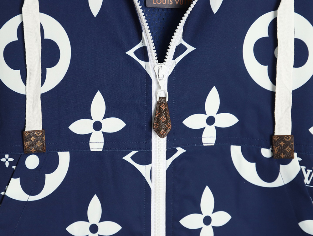 Louis Vuitton all over print monogram trench coat