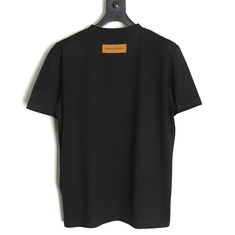 Louis Vuitton small embroidery Logo short-sleeved T-shirt TSK4